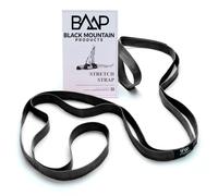 Cinghia elastica Black Mountain Products con guida didattica Nero