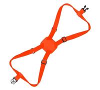 Cinghia elastica per bagagli, elastica Cros portatile, cordino elastico per bagagli universale, cintura di fissaggio elastica regolabile per valigia da viaggio, cintura per guadagnare esp, arancione