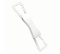 Cinghia elastica per dito per tablet, cinturino regolabile per leggere e guardare video, impugnatura comoda, colore bianco.
