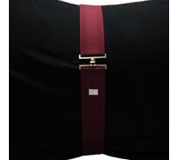 Cinghia Elastico Equest Per Coperte Per Cavalli, Melanzana - Taglia Unica