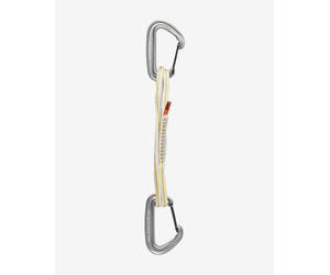 Cinghia express Black Diamond Miniwire Alpine Quickdraw grigio bianco giallo