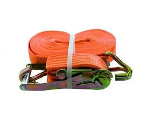 Cinghia Fascia Ancoraggio Cricchetto con Gancio 6 Metri 35mm 2000kg CERTIFICATO