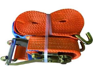 Cinghia Fascia Ancoraggio Cricchetto con Gancio 8,5Metri 50mm 5000kg CERTIFICATO