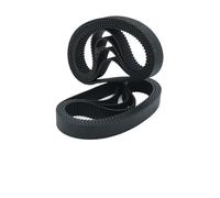 Cinghia for stampante 3D GT2 con larghezza della cinghia da 10 mm, lunghezza della cinghia 2GT, perimetro da 96 mm a 202 mm, parti della cinghia in gomma ad anello chiuso.(184mm,5pcs)