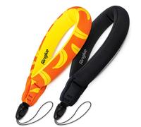 Cinghia galleggiante impermeabile Ringke (confezione da 2) Cinturino galleggiante subacqueo con impugnatura compatibile con fotocamera, telefono,