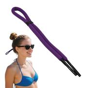 Cinghia galleggiante per occhiali da sole, cinghia galleggiante per occhiali da sole, cordino galleggiante per immersioni, pesca, sport sul lago, kayak, canottaggio, spiaggia, piscina, Porpora, Refer
