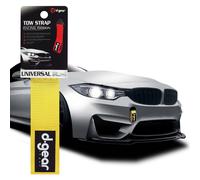 CINGHIA GANCIO DI TRAINO UNIVERSALE GIALLO D-GEAR FASCIA NASTRO DA TRAINO AUTO