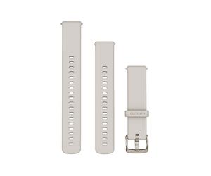 Cinghia GARMIN sgancio rapido (18 mm) Bianco, Silicone