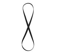 Cinghia Giradischi, Cintura in Gomma Nera per Fonografo, Compatibile con Giradischi, Cintura di Ricambio (200mm), Ideal per Amanti della Musica e Manutenzione Regolare