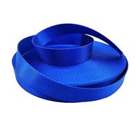 Cinghia in fettuccia, fettuccia in nylon, Cinghia in nylon da 1 pollice di larghezza multicolore, diverse misure for guinzaglio for animali domestici trasporto in zaino(Royal Blue,10 yard)