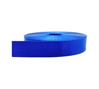Cinghia in fettuccia, fettuccia in nylon, Cinghia in nylon da 38 mm con motivo a spina di pesce multicolore, diverse misure, for attrezzatura interno ed esterno, fai te(Blue,5 yard)