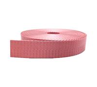 Cinghia in fettuccia, fettuccia in nylon, Cinghia in nylon da 38 mm con motivo a spina di pesce multicolore, diverse misure, for attrezzatura interno ed esterno, fai te(Pink,5 yard)