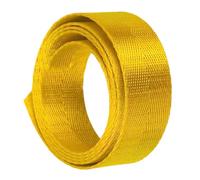 Cinghia in fettuccia, fettuccia in nylon, Cinghia in nylon larga 1,5 pollici multicolore 10-20 iarde(Yellow,5 yards)