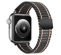 Cinghia in metallo compatibile con Apple Watch Ultra Band 49mm Series 10/9/8/7 41mm 45mm in acciaio Iwatch 6 SE 5 4 3 38mm 42mm 42mm 44 mm S10 46 mm 42 mme