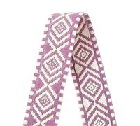 Cinghia in nylon pesante, Accessorio for cucire multicolore 1-5M cinturino in tessuto di cotone largo 38 mm e spesso 1,2 mm(Red,2Meters)