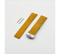 Cinghia in pelle da rally 22 mm per TAG Heuer Carrera | con morsetto di...