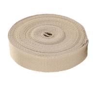 Cinghia in polipropilene, Cinghia in fettuccia di cotone e poliestere, 5 iarde, varie misure, multicolore, for bagagli merci(Khaki,50 mm)