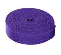 Cinghia in polipropilene, Cinghia in fettuccia di cotone e poliestere, 5 iarde, varie misure, multicolore, for bagagli merci(Purple,25 mm)