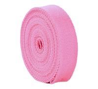 Cinghia in polipropilene, Cinghie in fettuccia di cotone e poliestere da 5 iarde for borse, artigianato, cucito, multicolore, diverse misure(Pink,38 mm)