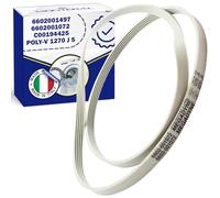Cinghia Lavatrice Poly-V 1270 J 5 per Indesit 6602001072 6602001497