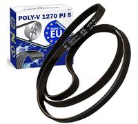 Cinghia Lavatrice Poly-V 1270 PJ 5 C00142181 C00027206 per Indesit