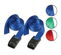 Master Lock 3110EURDATCOL Cinghia di fissaggio, Blu, Rosso, Verde, 2.50 m x 25 mm