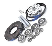 Cinghia Multi Kit Movimento Cuscinetto Albero Puleggia Cinghia Dentata GT 2GT Per Z Guidato Per Ender 3/per Pro/V2 Per Pro Per CR10 I3 Per Stampante 3D Cinghia Trasmissione(Single-Z-20T-idlers)