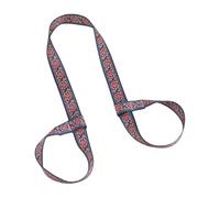 Cinghia multifunzionale per tappetino da yoga per il trasporto e lo stretching con stampe colorate in poliestere resistente per gli appassionati di fitness cinghia yoga in poliestere