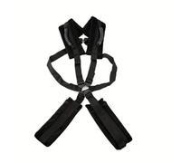 Cinghia nera per yoga, adatta alla pratica dello yoga