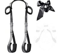 Cinghia nera per yoga, adatta per esercizi di yoga