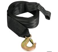 CINGHIA NYLON ARGANO per VERRICELLO PARANCO + MOSCHETTONE GANCIO NASTRO