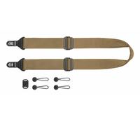 Cinghia Peak Design Slide per Action-cam (telecamere sportive) in alluminio, pelle e nylon marrone - Nouvo