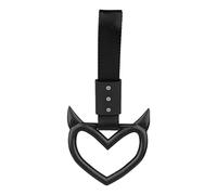 Cinghia per auto interna a mano - Anelli Heart-Shaped, Heart Ring Car Safety Strap | Car Hand Strap Decorative Warning Loops Rear Bumper Warning Ring for Car Interior Outdoor Decoration, Bumper