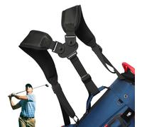 Cinghia per borse da golf a doppia spalla, supporto per imbracatura, vestibilità ergonomica, di cinghia imbottita resistente per attrezzature da viaggio e schiena, imbracatura impermeabile