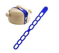 Cinghia per coperchio della pentola, linguetta di sicurezza elastica, per contenitore del pranzo, tappetino da yoga, viaggi, conservazione degli alimenti e picnic sulla spiaggia