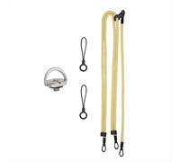 Cinghia per fotocamera per Pocket 3 76 cm Lanyards Lanyard di sicurezza portatile con vite per OP3 Pocket Accessory Giallo