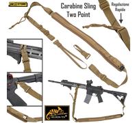 Cinghia per Fucile a 2 Punti HELIKON TEX SLING TWO POINT Regolazione Rapida CY