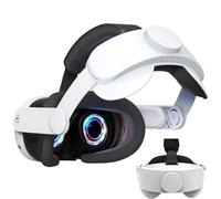 Cinghia per la Testa per Meta Quest 3 - Regolabile e Confortevole, Cinturino di Ricambio per Cuffie VR Elite per Ridurre la Pressione sul Viso