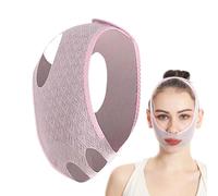 Cinghia per lifting facciale a V, benda per lifting facciale - Cinghia per sollevamento dimagrante modellante per il viso - Eliminatore del doppio mento con benda di sollevamento, design regolabile tr