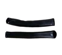 Cinghia per passeggino - Comodo rivestimento per maniglia del passeggino, cuscino in pelle per bracciolo | Copertura di sicurezza per manubrio del passeggino con cerniera rimovibile,