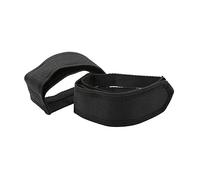 Cinghia per pedali regolabile con clip adesive per mountain bike per adulti, colore nero