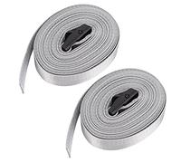 Cinghia per rilegatura - Cravatta ad alta resistenza - Down, cinghia in nylon resistente, pulsante alcalino, funzionamento facile per un fissaggio sicuro del carico, piccola dimensione, nero (tipo 3)