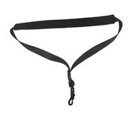 Cinghia per Sassofono Alto Regolabile Nero, Sostegno Comodo | Nylon e Abs, Distribuzione del Peso, per Palco e Aula Musicale, per Sassofonisti Adulti