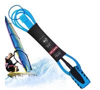 Cinghia per tavola da canottaggio, Caviglia con cinghia per paddle board | Corda per gambe da surf,Cinghie da surf diritte da 6/7/8/9/10 piedi, cinghia per gamba per tavola corta, tavola lunga, tavola