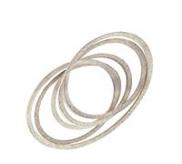 Cinghia per tosaerba 07200023 | 1/2 x 145,5 pollici | Robusta struttura in fibra | per un migliore trasferimento di potenza e prestazioni nella falciatura esterna