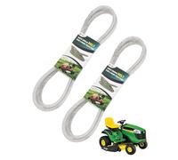 Cinghia per tosaerba John Deere GX20072 GY20570 compatibile con John Deere 102 105 L100 L105 D100 D100 D110 D120 D130 X110 X125 X145 E100 E100 10 E1. 20 LA105 LA110 LA115 (1/2" x 104"), confezione da