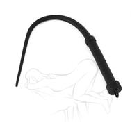 Cinghia per yoga in pelle nera con ausilio manuale per il rilassamento muscolare, comodo vano portaoggetti per accessori con impugnatura elastica
