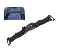 Cinghia pettorale regolabile per immersioni subacquee Backmount e Sidemount per BCD con fibbia a sgancio rapido per imbracatura toracica sicura Fit con fettuccia da 2,5 cm