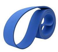 Cinghia piatta blu a doppia faccia for il trasporto e la trasmissione automatizzati della banda base dei chip