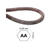 Cinghia Piatto Lame compatibile per trattorino AL-KO 102 cm 514877